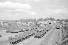 Saffron Walden Railway station yard