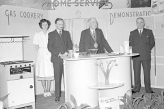 Gas cooker demonstration